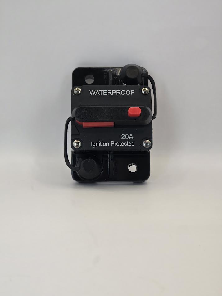 Circuit Breaker Manual Reset 20amp
