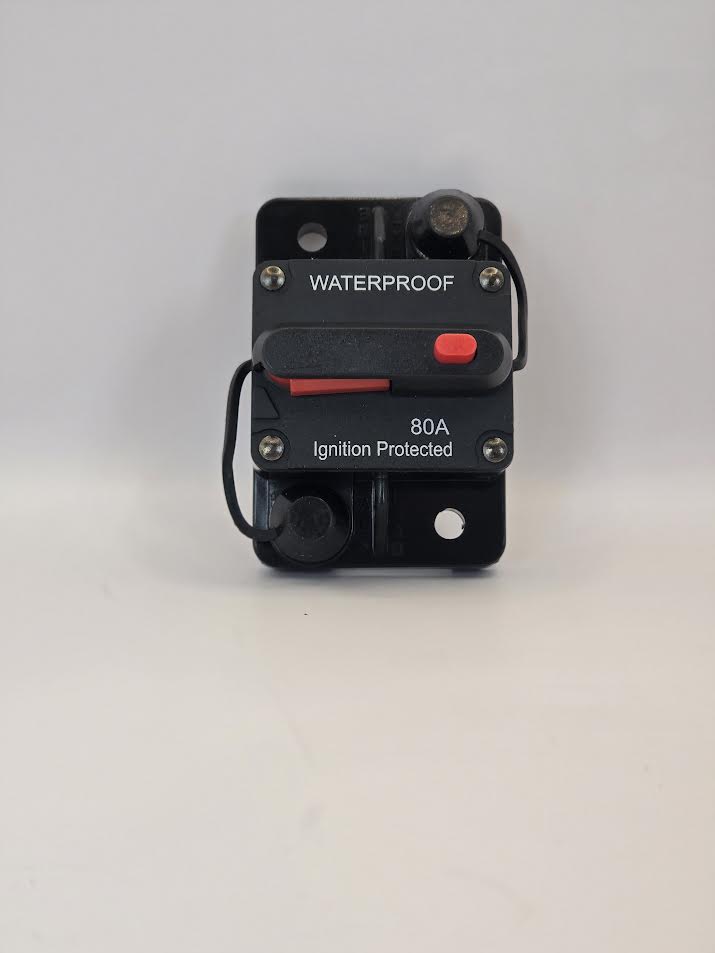 Circuit Breaker Manual Reset 80amp