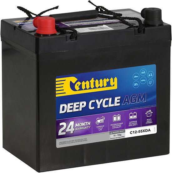 Century C12-55XDA Deep Cycle Battery