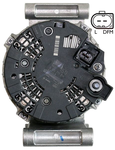 A6000605G Genuine Bosch 150amp Ford Transit Alternator