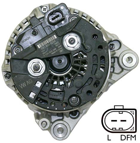 A0124525093G Volkswagen Audi Seat Skoda Genuine Alternator