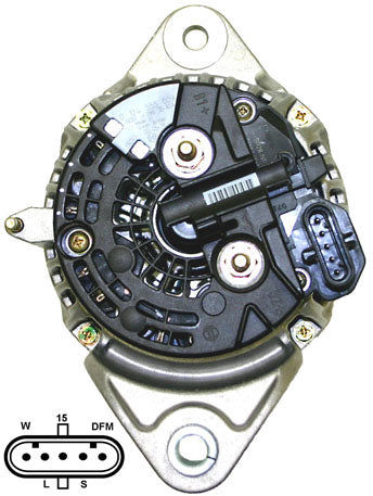 A0124555009G John Deere KHD Volvo Genuine Alternator