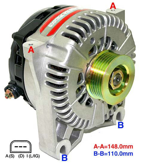 A6000601 Ford Explorer Lincoln Continental Alternator